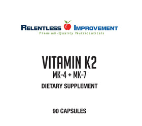 Zoom sur le contenu de la capsule de Vitamine K2 MK4 et MK7 Relentless Improvement