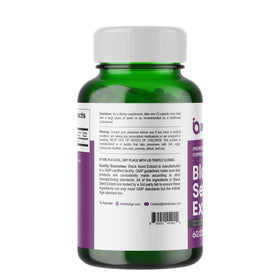 Zoom sur les capsules d'extrait de graines noires bio INFINITE AGE