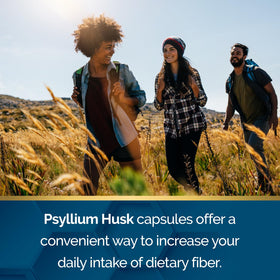 Zoom sur les capsules de psyllium Nature's Wonder