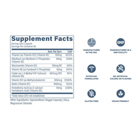 Zoom sur les capsules de Revive B-Complex