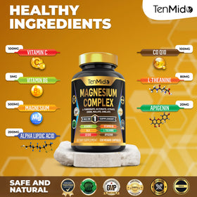 Zoom sur les capsules de Tenmido Magnésium Complex