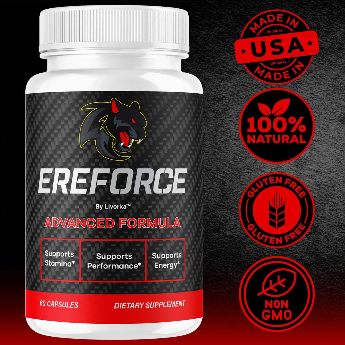 Zoom sur les capsules Ereforce LIVORKA