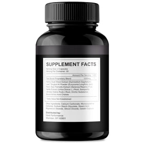 Zoom sur les capsules Intimax avec étiquette