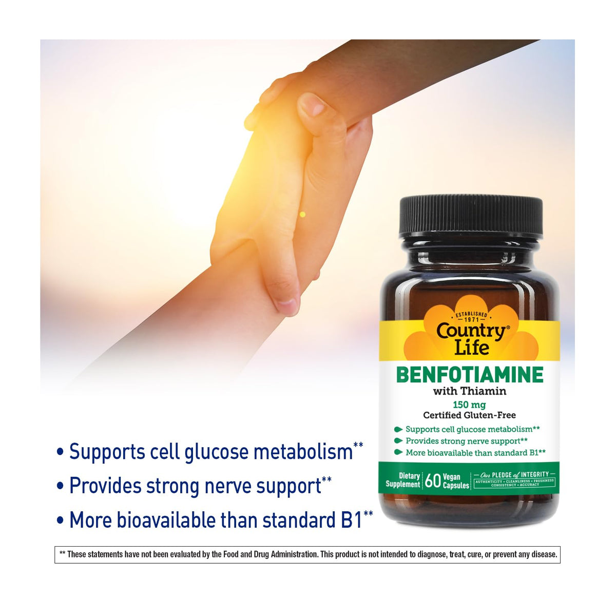 Zoom sur les capsules végétales de Benfotiamine 150mg
