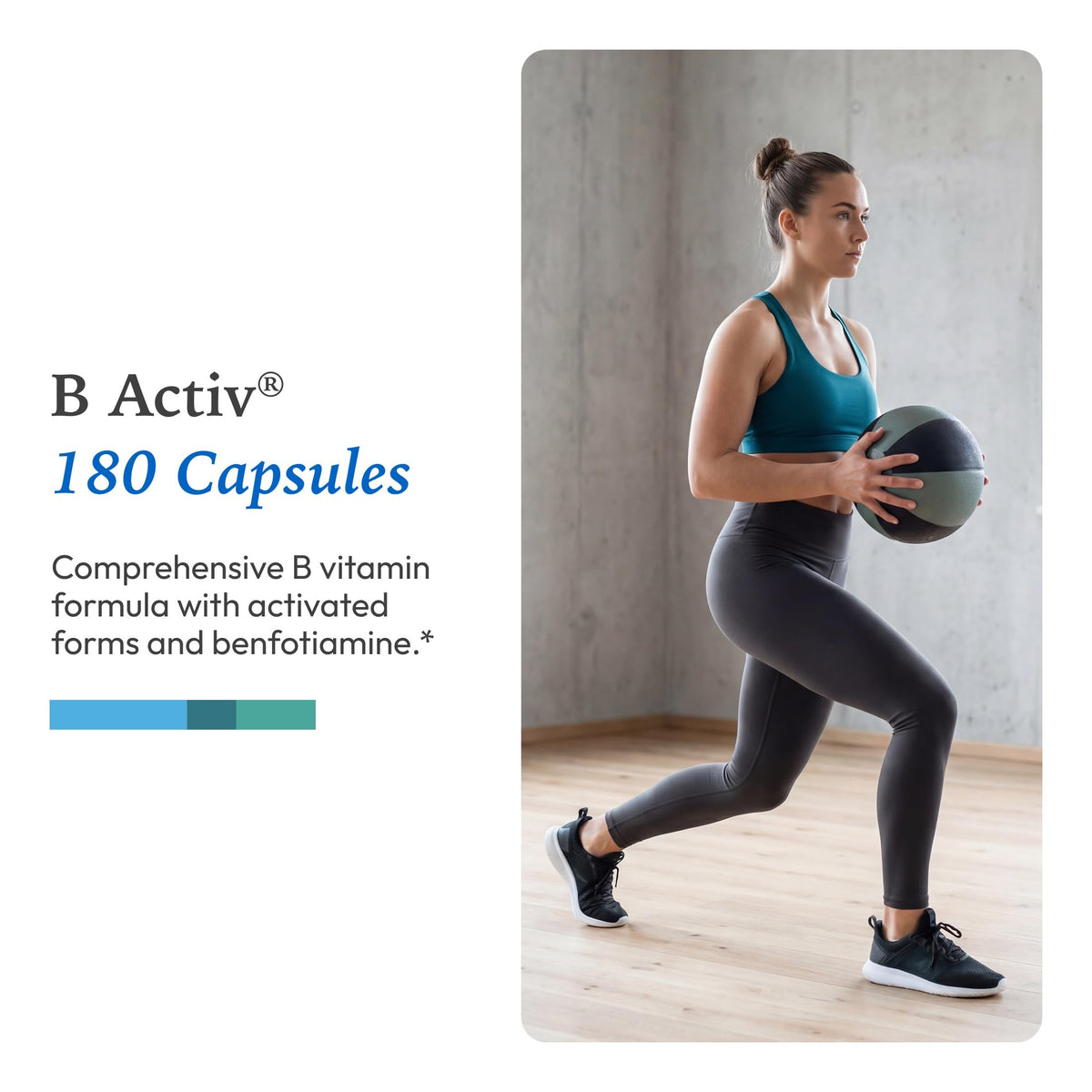 Zoom sur les comprimés XYMOGEN B Activ avec étiquette claire