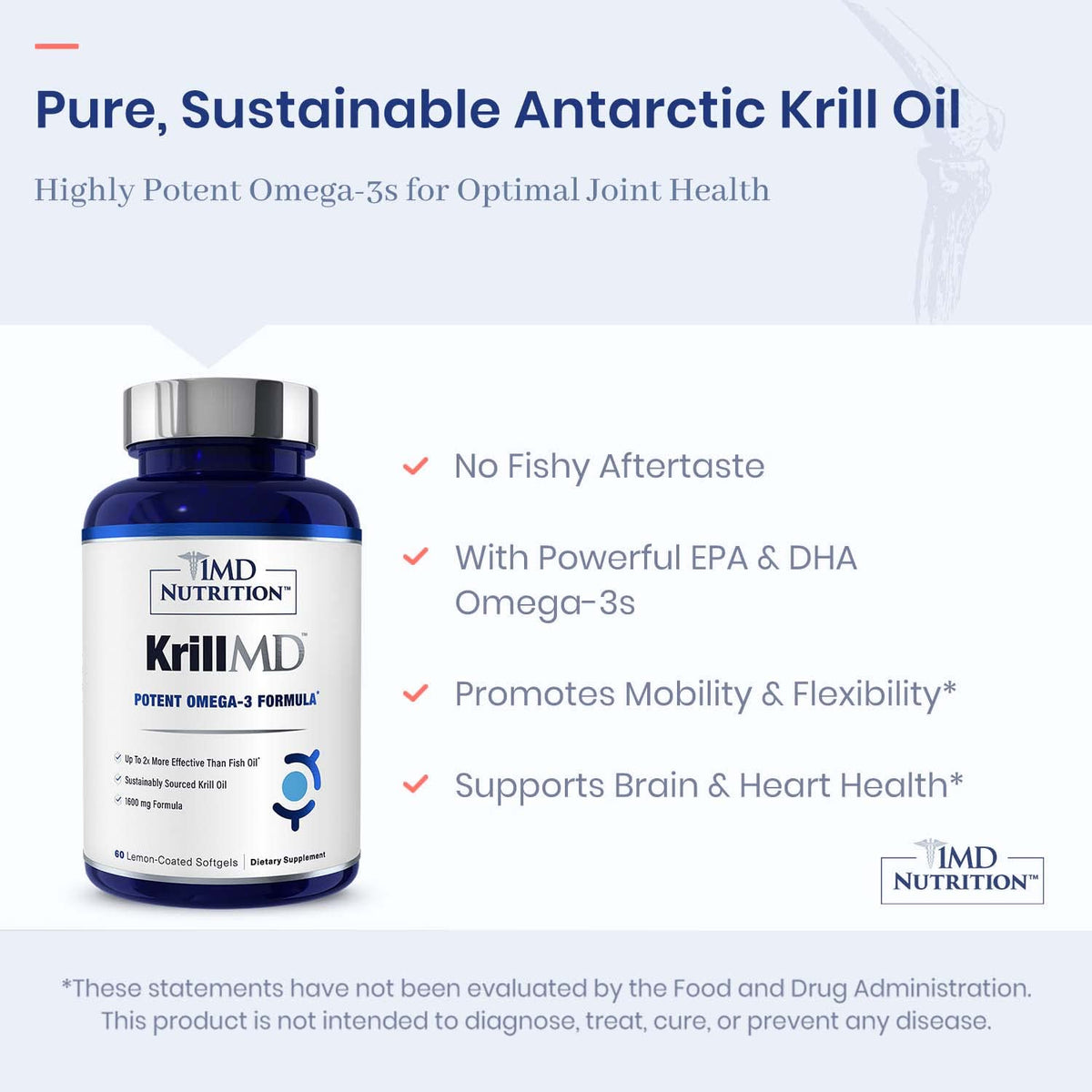 Zoom sur les gélules de KrillMD