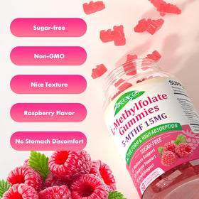 Zoom sur les gummies L-Méthylfolate MEENCCD