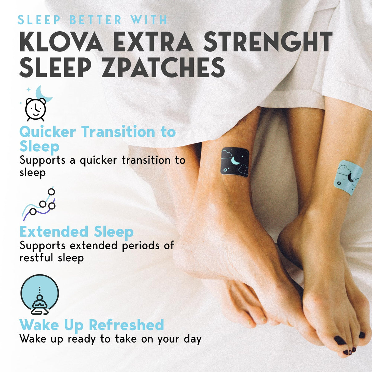 Zoom sur les ingrédients naturels dans les patches Klova