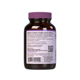 Zoom sur un comprimé à mâcher BlueBonnet B12 saveur framboise