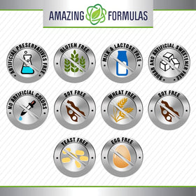 Zoom sur un comprimé de biotine 10 000 mcg Amazing Nutrition