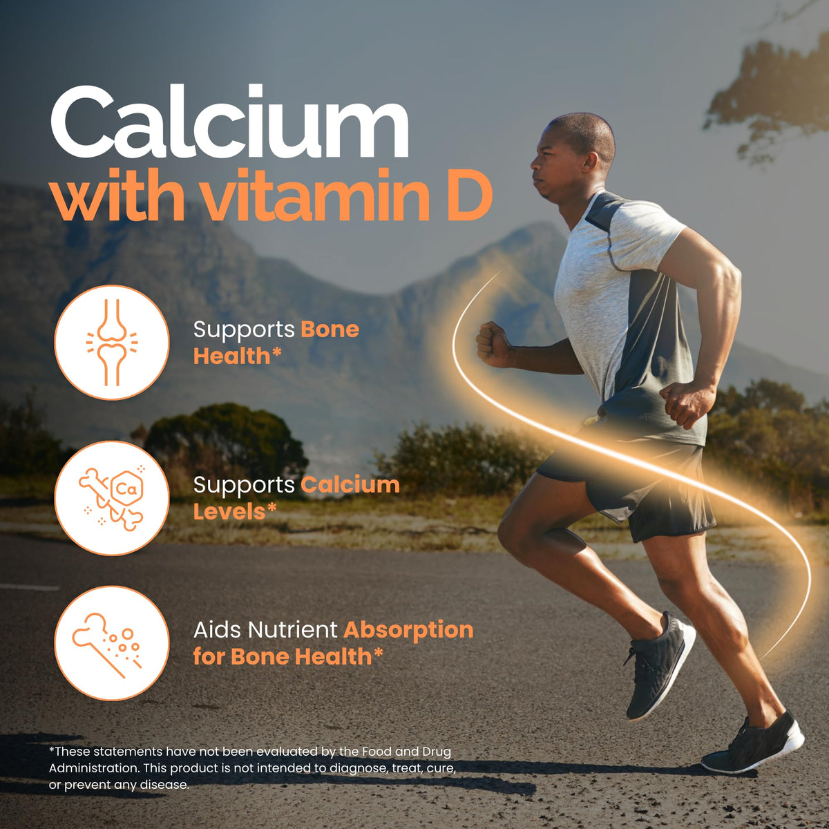 Zoom sur un comprimé de Calcium Halal Zaytun