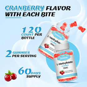 Zoom sur un gummy Zetelixia au goût de cranberry