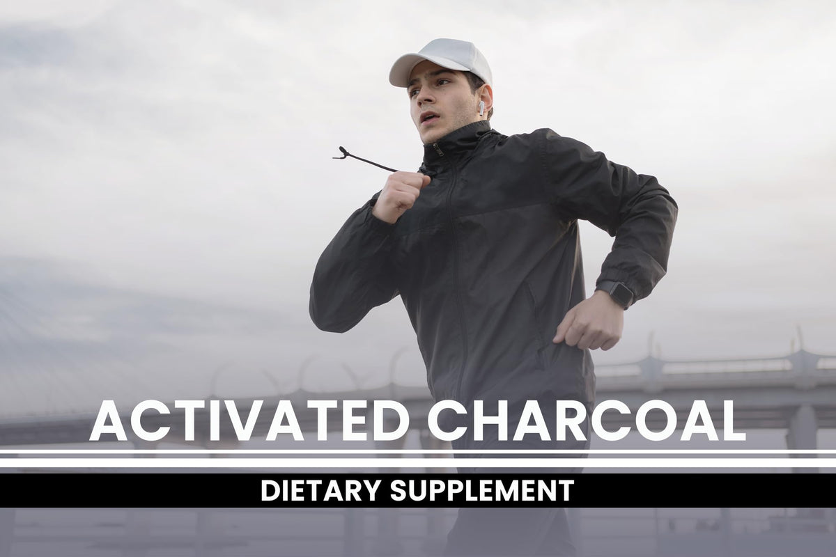 Zoom sur une capsule de charbon actif PURE ORIGINAL INGREDIENTS