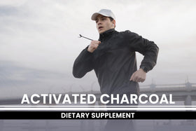 Zoom sur une capsule de charbon actif PURE ORIGINAL INGREDIENTS