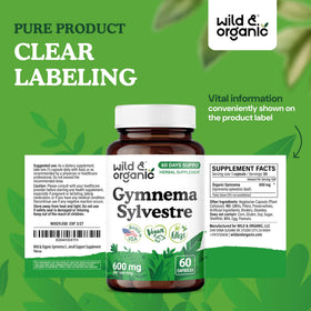 Zoom sur une capsule de Gymnema Wild & Organic