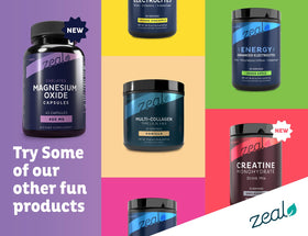 Zoom sur une capsule de magnésium oxyde 400mg Zeal Naturals
