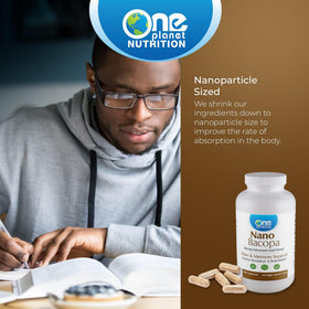 Zoom sur une capsule de Nano Bacopa 250 mg