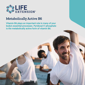 Zoom sur une capsule de Pyridoxal 5'-Phosphate Life Extension