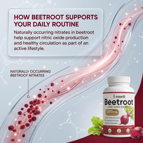 Zoom sur une capsule de racine de betterave WHDEOW