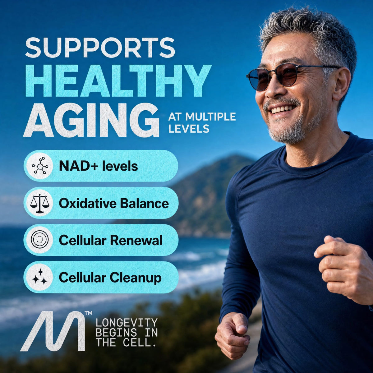 Zoom sur une capsule MITOVERVE liposomal NMN