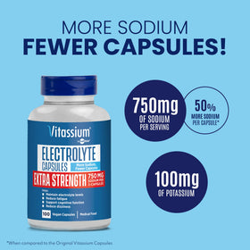 Zoom sur une capsule Vitassium taille 00 avec une main pour la taille