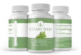 Zoom sur une gélule de Graines de Céleri PURE ORIGINAL INGREDIENTS
