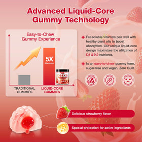 Zoom sur une gummy D3 K2 de GRNSECVE