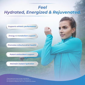 Zoom sur une tablette d'hydrogène moléculaire WELLNESS EXTRACT