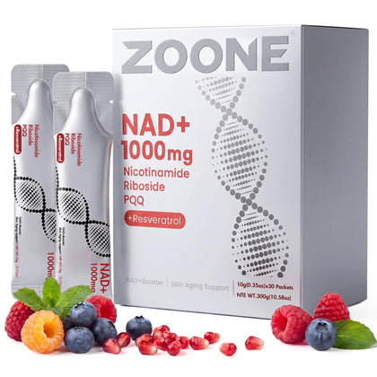 Zoone NAD Plus 1000mg liquide sachets emballage avant