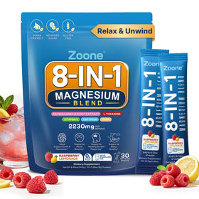 Zoone Poudre de Magnésium Glycinate sachets individuels
