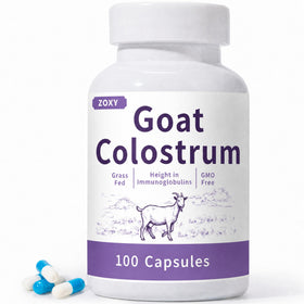 ZOXY Capsules de Colostrum de Chèvre - Flacon de 100 capsules