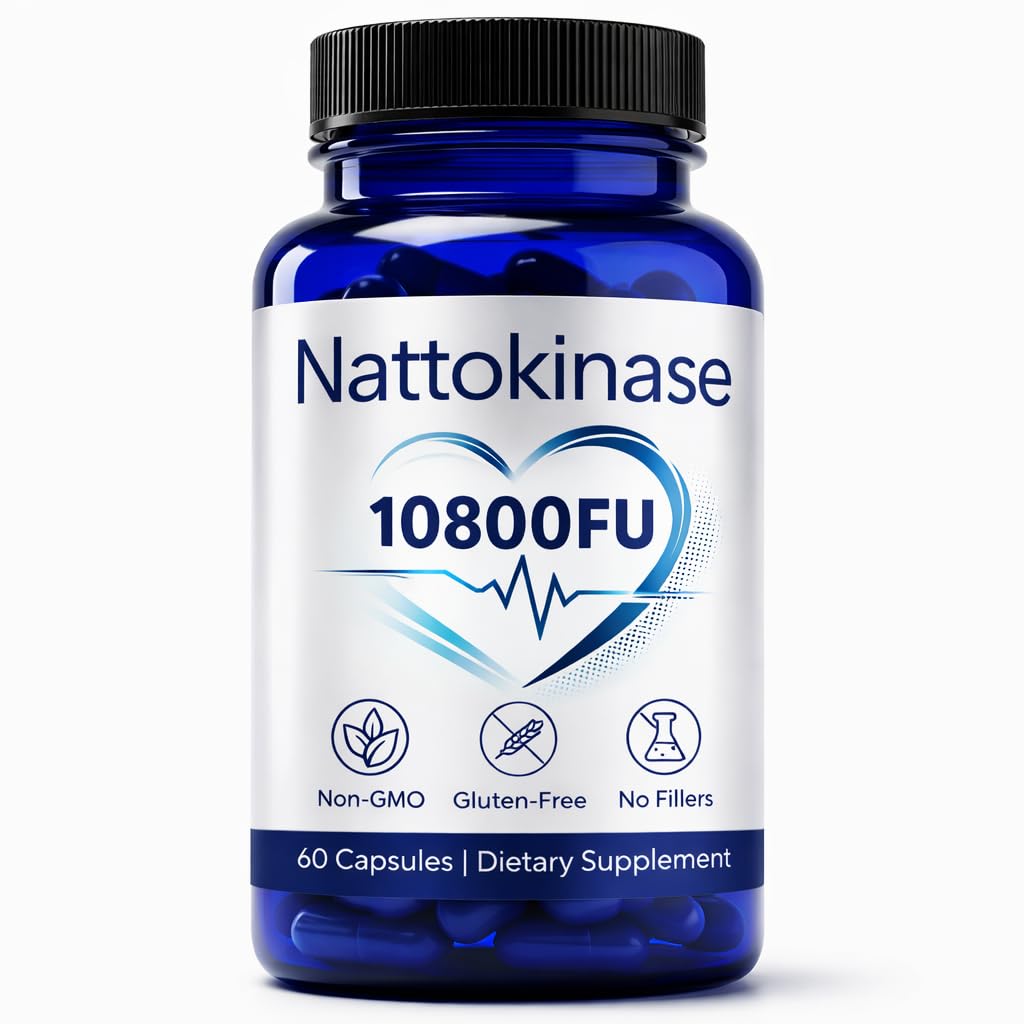 ZRRTXV Nattokinase 10 800 FU 60 capsules vue de face