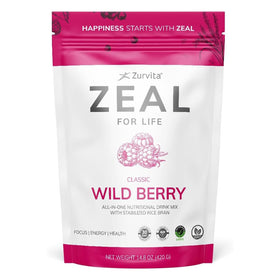 Zurvita Zeal for Life Classic Wild Berry 420 g - vue de face