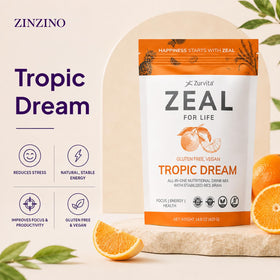 Zurvita Zeal for Life Tropic Dream 420 g en utilisation