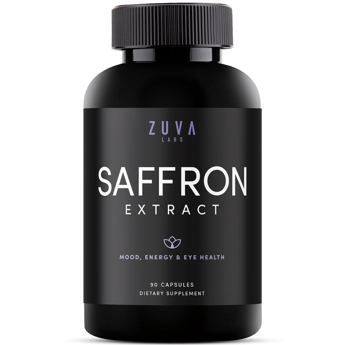 ZuvaLabs Compléments Alimentaires Safran 90 Capsules - vue de face