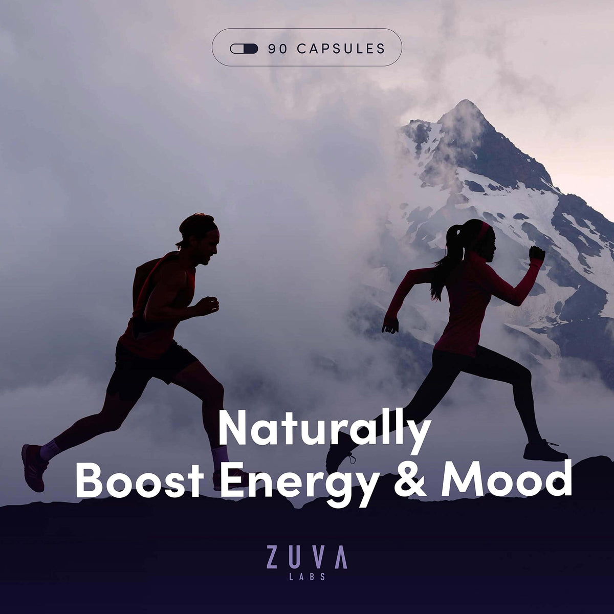 ZuvaLabs Compléments Alimentaires Safran - capsules sur une table