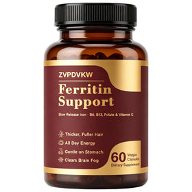 ZVPDVKW Complément Alimentaire Fer Femme 60 Capsules vue avant