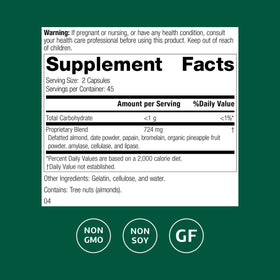 Zymex II Standard Process flacon avec capsules