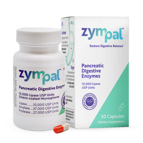 ZYMPAL Enzymes daily 10 000 Unités Lipase USP - vue de face