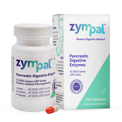 ZYMPAL Enzymes daily 10 000 Unités Lipase USP - vue de face