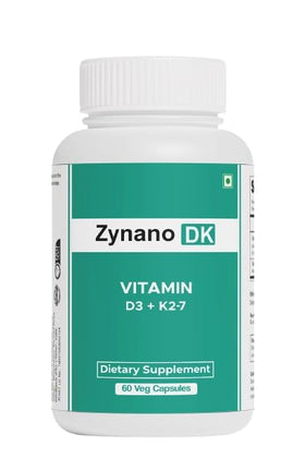 Zynano Complément Alimentaire D3 K2 10000 UI 120 mcg vue avant