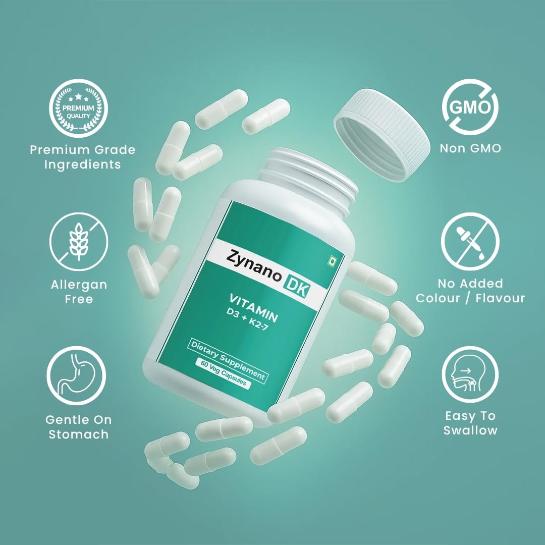 Zynano D3 K2 60 capsules dans leur flacon