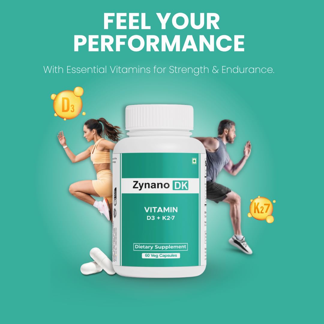 Zynano D3 K2 capsules avec des ingrédients naturels
