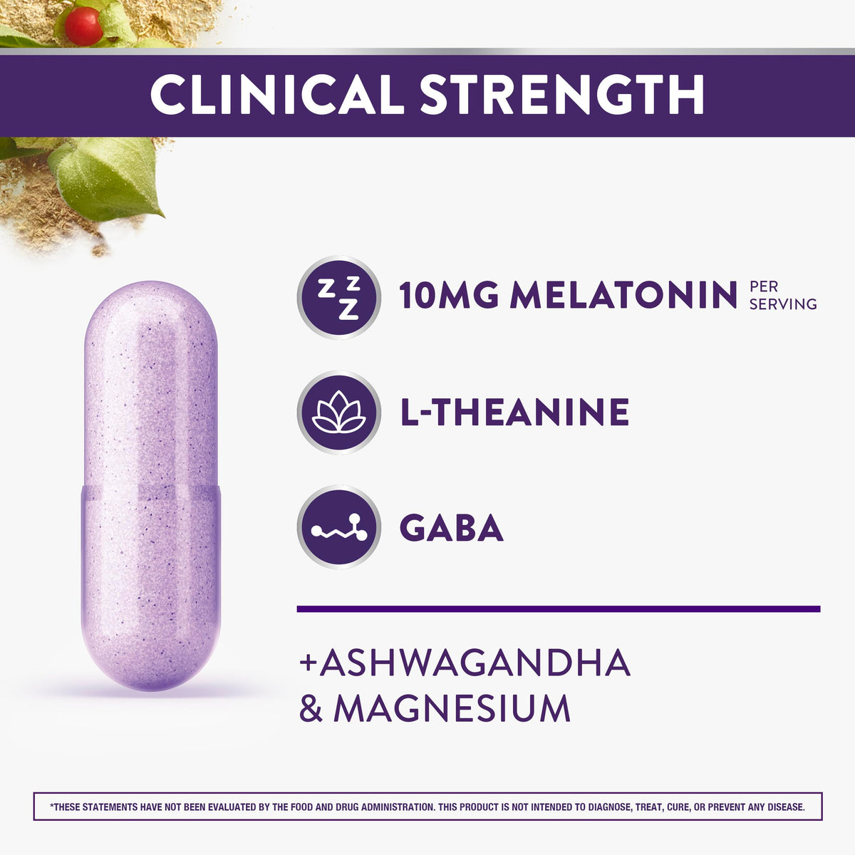 ZzzQuil Compléments Alimentaires Sommeil 10mg Mélatonine capsules